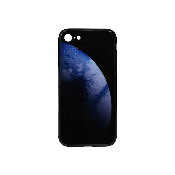 

Чехол-накладка TOTO Print Glass Space Case Apple iPhone 7/8 Dark Blue'