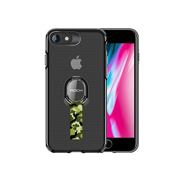 

Чехол-накладка Rock TPU+PC MOC Pro Series Protection Case Apple iPhone 8/7 Trans-Black'