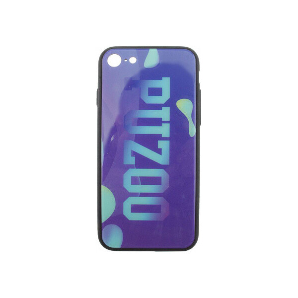 

Чехол-накладка PUZOO Glass Printing with TPU Visions iPhone 7/8 Purple'