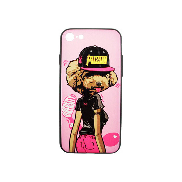 

Чехол-накладка PUZOO TPU Case with UV Printing Hip Hop iPhone 7/8 DJ Teddy Pink'