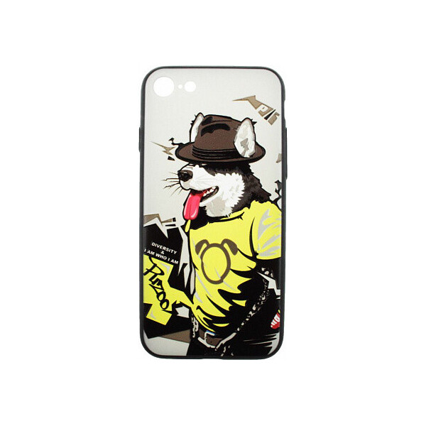 

Чехол-накладка PUZOO TPU Case with UV Printing Hip Hop iPhone 7/8 RAP Alaskan Grey'
