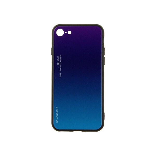 

Чехол-накладка TOTO Gradient Glass Case Apple iPhone 7/8 Purple'