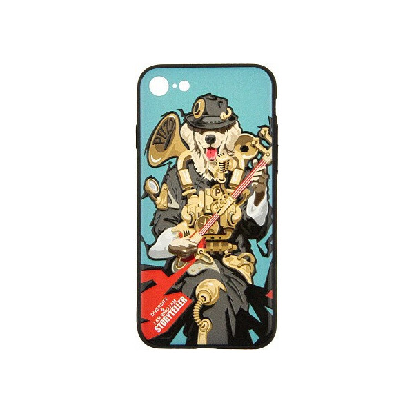 

Чехол-накладка PUZOO TPU with UV Printing Punk Phone iPhone 7/8 Ligjt Green'