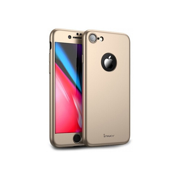 

Чехол-накладка Ipaky 360 PC Full Protection Case Apple iPhone 7 Plus/8 Plus Gold'
