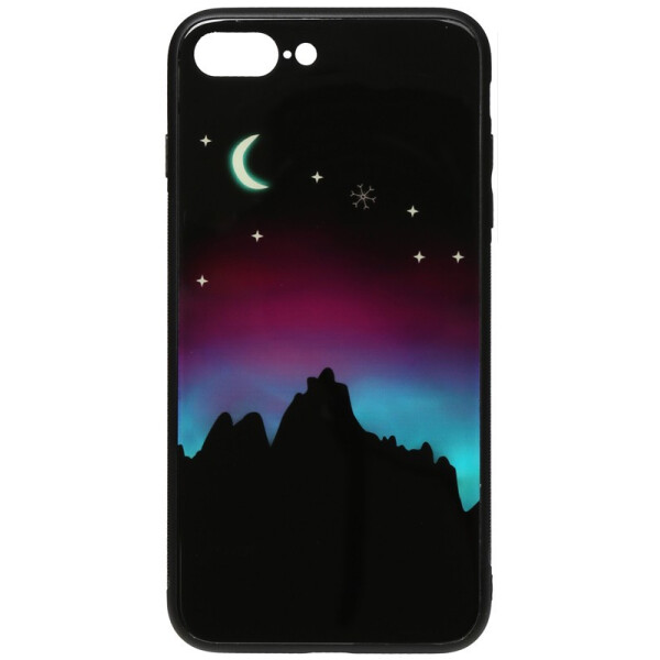 

Чехол-накладка TOTO Night Light Print Glass Case Apple iPhone 7 Plus/8 Plus Young Moon