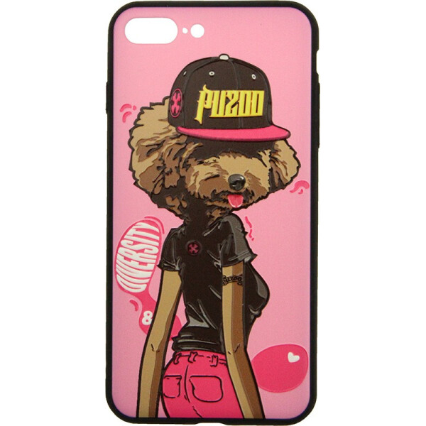 

Чехол-накладка PUZOO TPU Case with UV Printing Hip Hop iPhone 7 Plus /8 Plus DJ Teddy Pink