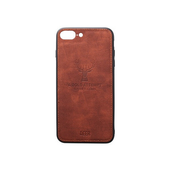 

Чехол-накладка TOTO Deer Shell With Leather Effect Case Apple iPhone 7 plus/8 plus Brown'