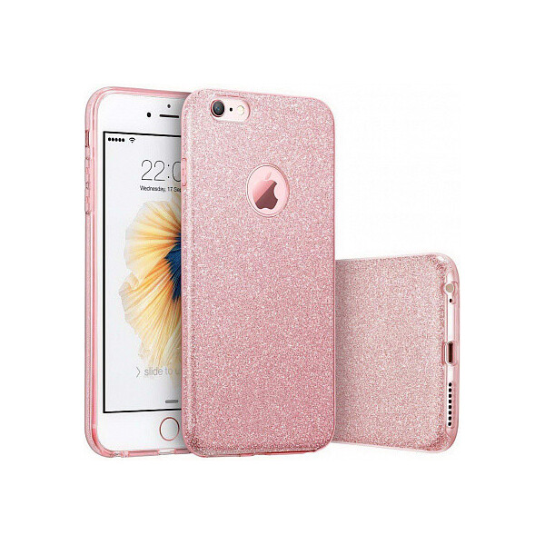 

Чехол-накладка TOTO TPU Shine Case iPhone 7 Plus Rose Gold'