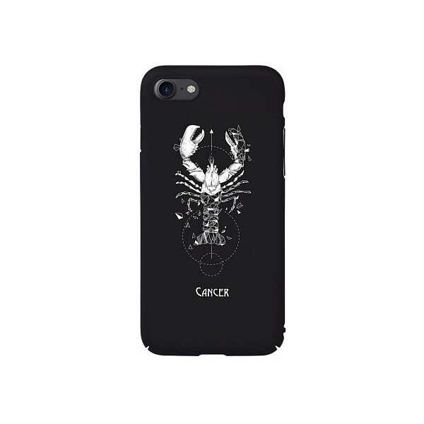 

Чехол-накладка TOTO Full PC Print Case Apple iPhone 7/8 #169_Cancer Black'