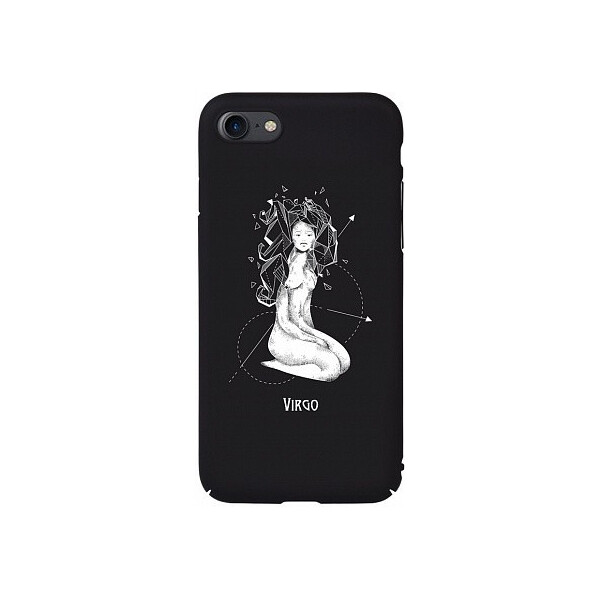 

Чехол-накладка TOTO Full PC Print Case Apple iPhone 7/8 #165_Virgo Black'