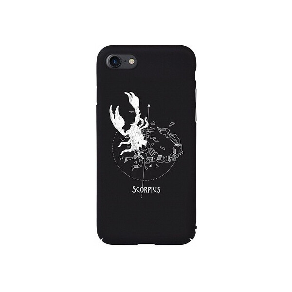 

Чехол-накладка TOTO Full PC Print Case Apple iPhone 7/8 #161_Scorpius Black'
