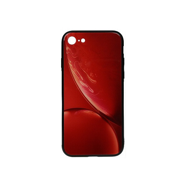 

Чехол-накладка TOTO Print Glass Space Case Apple iPhone 7/8 Red'