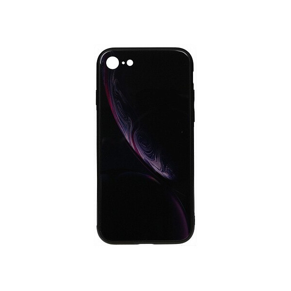 

Чехол-накладка TOTO Print Glass Space Case Apple iPhone 7/8 Black'