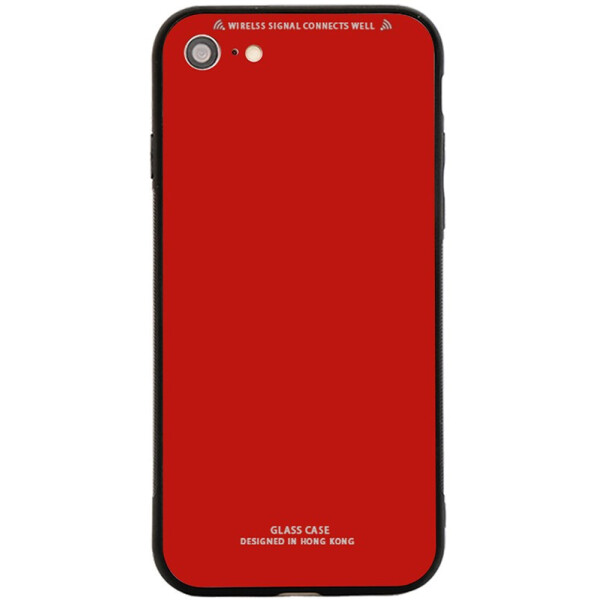 

Чехол-накладка TOTO Pure Glass Case Apple iPhone 7/8 Red