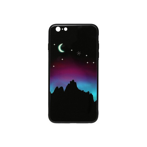 

Чехол-накладка TOTO Night Light Print Glass Case Apple iPhone 6 Plus/6S Plus Young Moon'