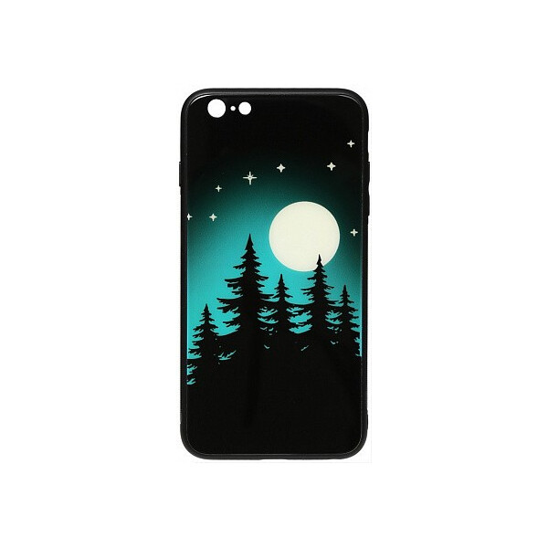 

Чехол-накладка TOTO Night Light Print Glass Case Apple iPhone 6 Plus/6S Plus Full Moon'