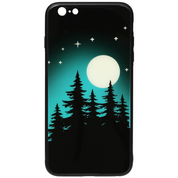 

Чехол-накладка TOTO Night Light Print Glass Case Apple iPhone 6 Plus/6S Plus Full Moon