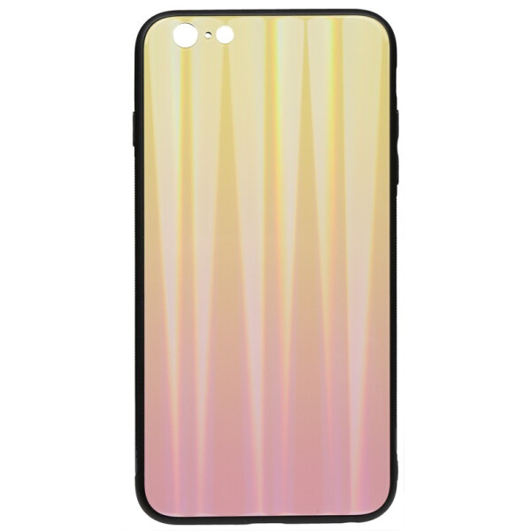 

Чехол-накладка TOTO Aurora Print Glass Case Apple iPhone 6 Plus/6S Plus Pink