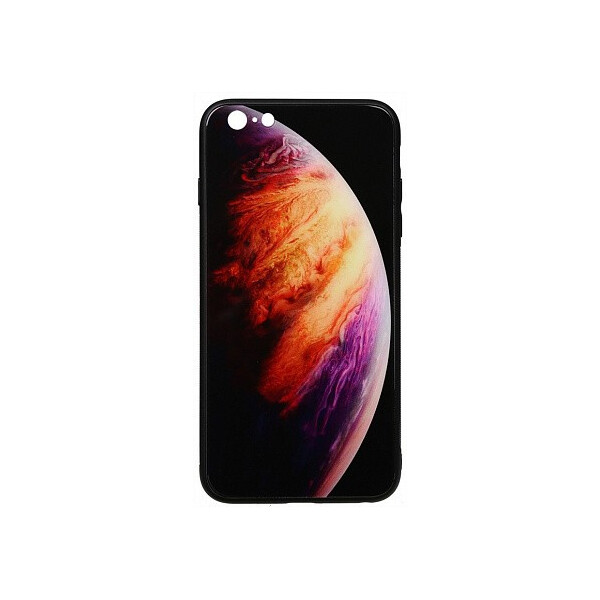 

Чехол-накладка TOTO Print Glass Space Case Apple iPhone 6 Plus/6S Plus Lilac'