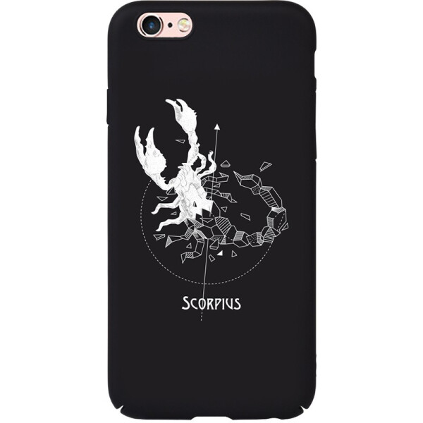 

Чехол-накладка TOTO Full PC Print Case Apple iPhone 6/6S #161_Scorpius Black