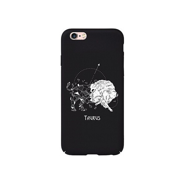 

Чехол-накладка TOTO Full PC Print Case Apple iPhone 6/6S #172_Taurus Black'