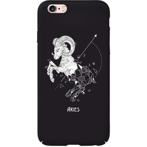 

Чехол-накладка TOTO Full PC Print Case Apple iPhone 6/6S #168_Aries Black