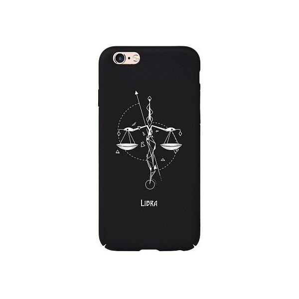 

Чехол-накладка TOTO Full PC Print Case Apple iPhone 6/6S #163_Libra Black'