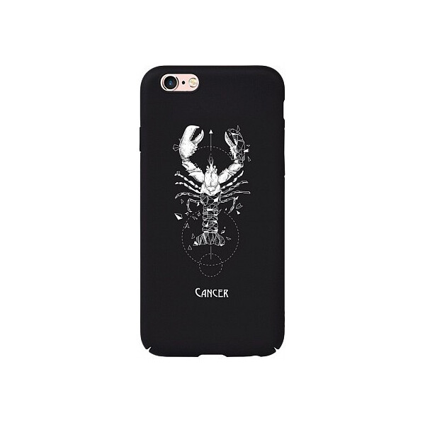

Чехол-накладка TOTO Full PC Print Case Apple iPhone 6/6S #169_Cancer Black'