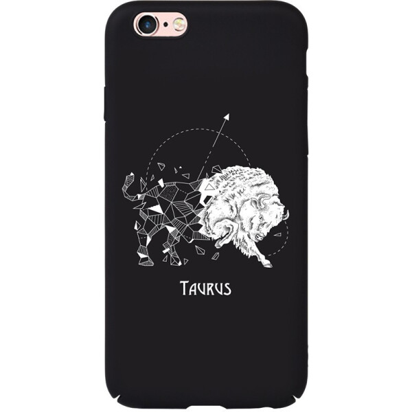 

Чехол-накладка TOTO Full PC Print Case Apple iPhone 6/6S #172_Taurus Black