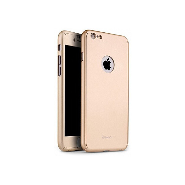 

Чехол-накладка Ipaky 360 PC Full Protection Case Apple iPhone 6/6s Gold'