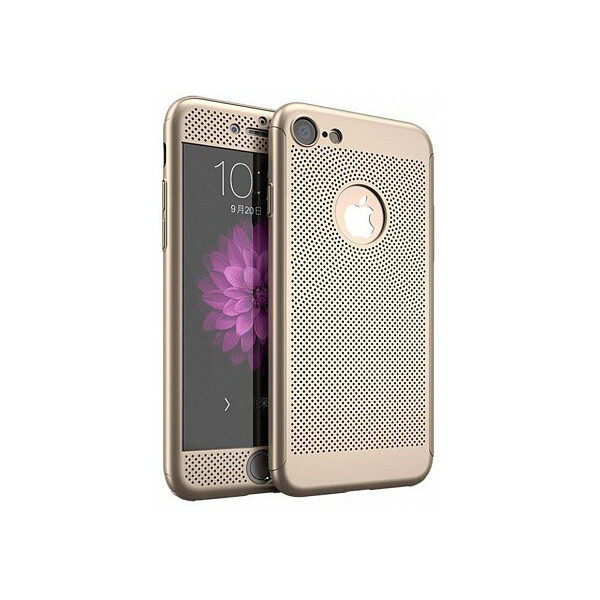 

Чехол-накладка Ipaky 360 Mesh PC Heat Dissipation cover case 3 in 1 iPhone 6/6S Gold'