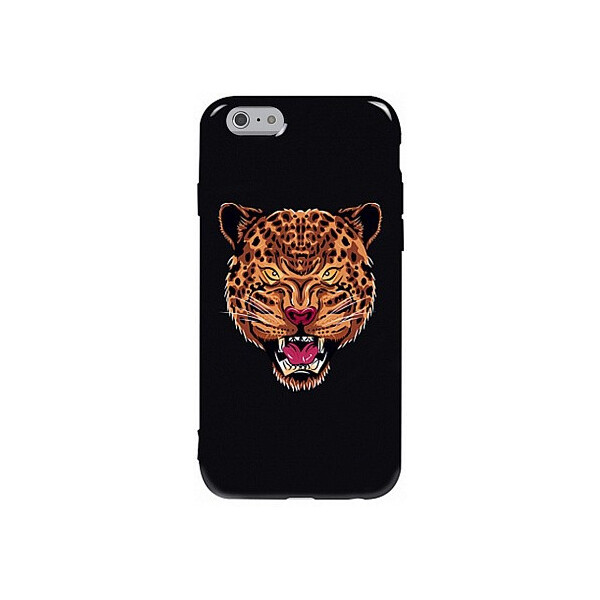 

Чехол-накладка TOTO Pure TPU 2mm Print Case Apple iPhone 6/6s #27 Leopard Black'