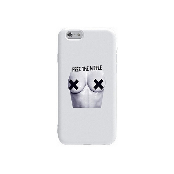 

Чехол-накладка TOTO Pure TPU 2mm Print Case Apple iPhone 6/6s #55 Free Nipple White'
