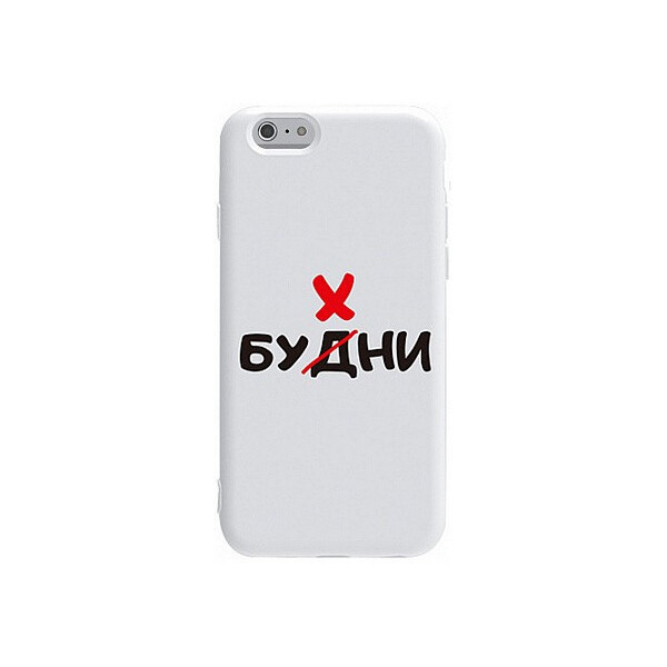 

Чехол-накладка TOTO Pure TPU 2mm Print Case Apple iPhone 6/6s #73 Buhni White'