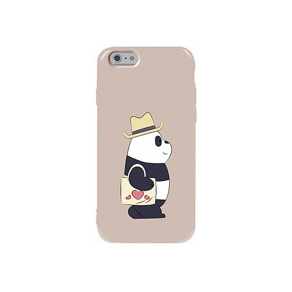 

Чехол-накладка TOTO Pure TPU 2mm Print Case Apple iPhone 6/6s #69 Pandabag Stone'