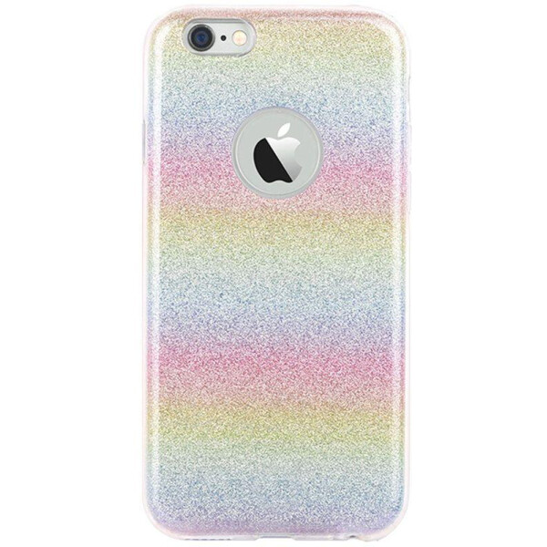 

Чехол-накладка TOTO TPU Shine Case iPhone 6/6s Rainbow