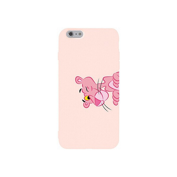 

Чехол-накладка TOTO Matt TPU 2mm Print Case Apple iPhone 6/6s #54 Pink Pantera Sand pink'