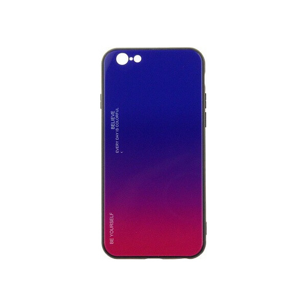 

Чехол-накладка TOTO Gradient Glass Case Apple iPhone 6/6S Lilac'