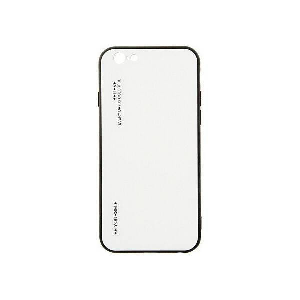 

Чехол-накладка TOTO Gradient Glass Case Apple iPhone 6/6S White'