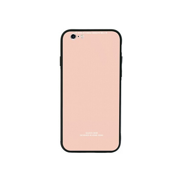 

Чехол-накладка TOTO Pure Glass Case Apple iPhone 6/6s Pink'