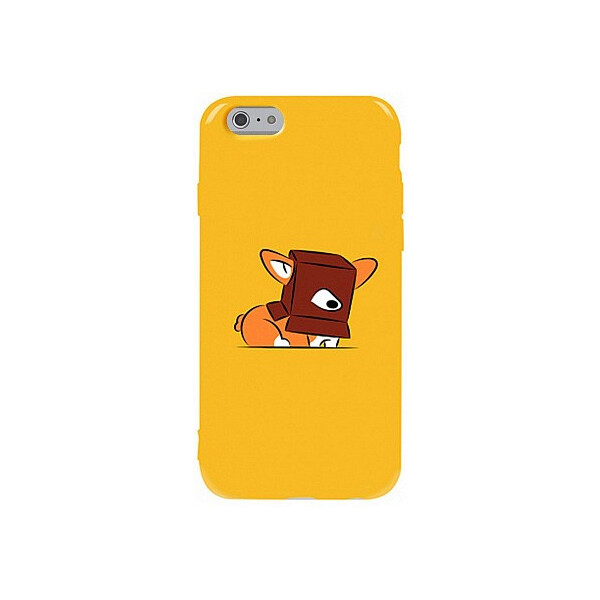 

Чехол-накладка TOTO Pure TPU 2mm Print Case Apple iPhone 6/6s #31 Korgi Yellow'