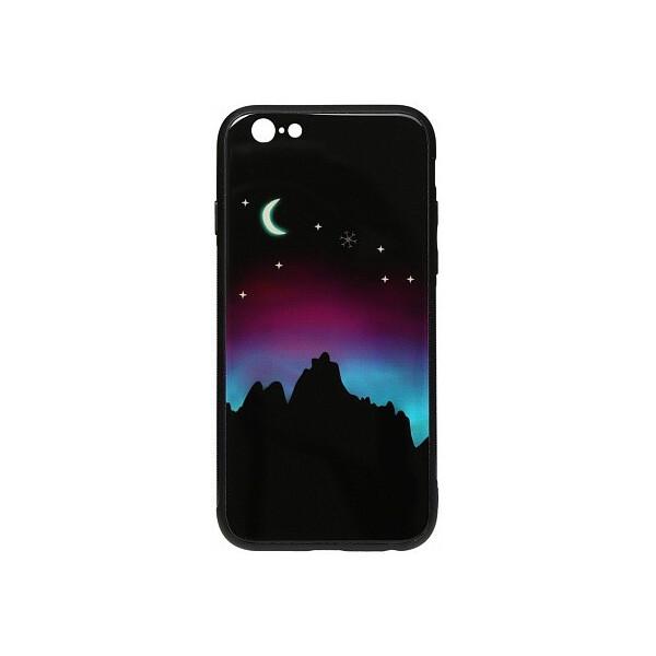 

Чехол-накладка TOTO Night Light Print Glass Case Apple iPhone 6/6S Young Moon'