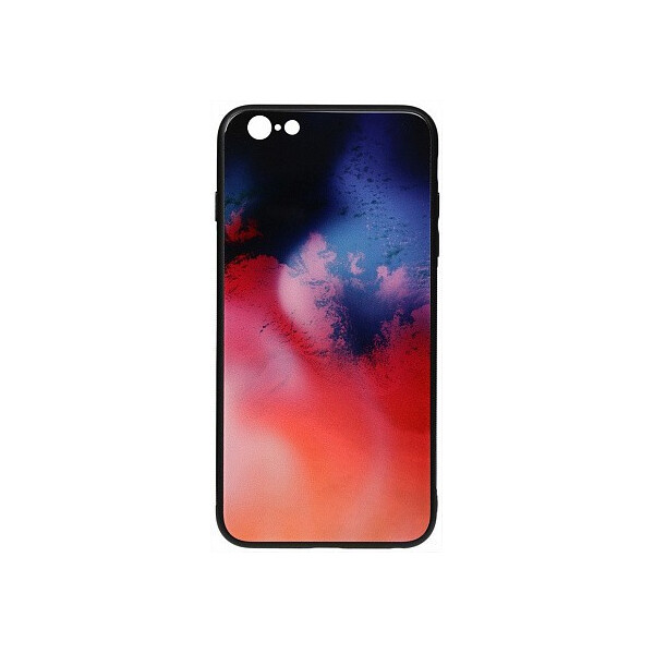 

Чехол-накладка TOTO Print Glass Space Case Apple iPhone 6/6s Candy'