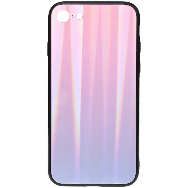 

Чехол-накладка TOTO Aurora Print Glass Case Apple iPhone 6/6S Lilac
