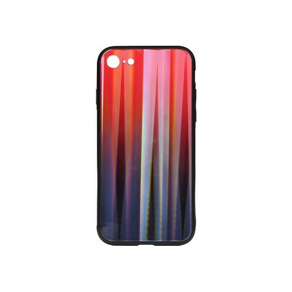 

Чехол-накладка TOTO Aurora Print Glass Case Apple iPhone 6/6S Red'