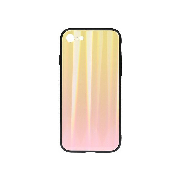 

Чехол-накладка TOTO Aurora Print Glass Case Apple iPhone 6/6S Pink'
