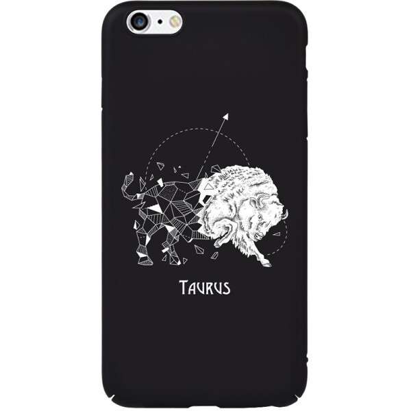 

Чехол-накладка TOTO Full PC Print Case Apple iPhone 6 Plus/6S Plus #172_Taurus Black