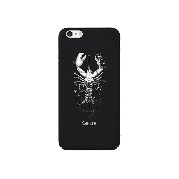 

Чехол-накладка TOTO Full PC Print Case Apple iPhone 6 Plus/6S Plus #169_Cancer Black'