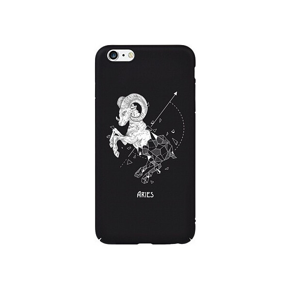 

Чехол-накладка TOTO Full PC Print Case Apple iPhone 6 Plus/6S Plus #168_Aries Black'