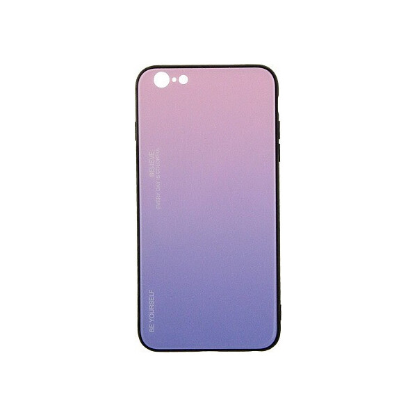 

Чехол-накладка TOTO Gradient Glass Case Apple iPhone 6 Plus/6S Plus Pink'